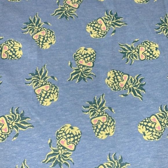 Free Planet blue pineapple t-shirt - Picture 7 of 16